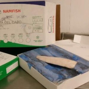 Filete de merluza del Cabo con piel MSC 2/4 4 × 5 kg