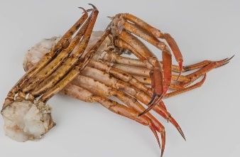 Pecho crudo de cangrejo de Namibia
