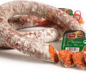 Chorizo rojo picante curado 7 × 430 g La Abuela Marga