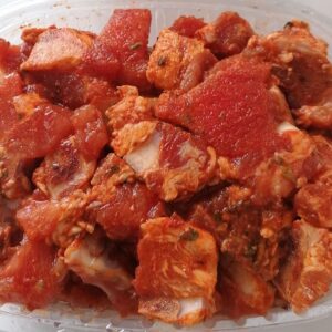 Costilla de cerdo troceada con pimentón 6 kg Avimaher