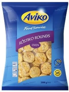 Rosti de patata redondo 4 × 2,5 kg AVK