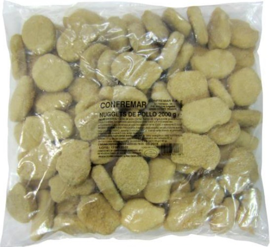 Nuggets de pollo empanado 3 × 2 kg AYR