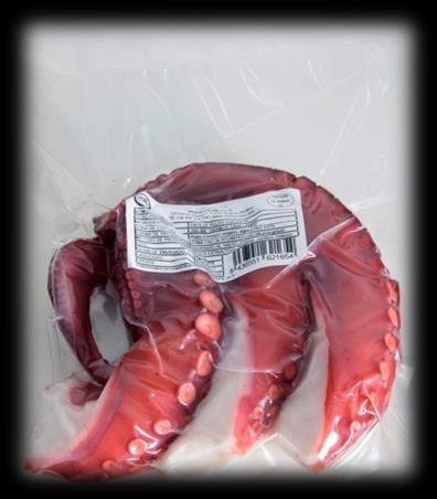 Pata de pulpo cocida ultracongelada Mar Barroso